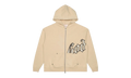 OG Logo V2 Zip Up Hoodie "Creme Bone" 10059304