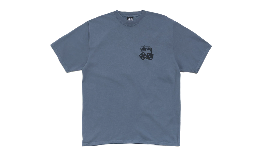 DICE TEE PIGMENT DYED "Navy" STUS400