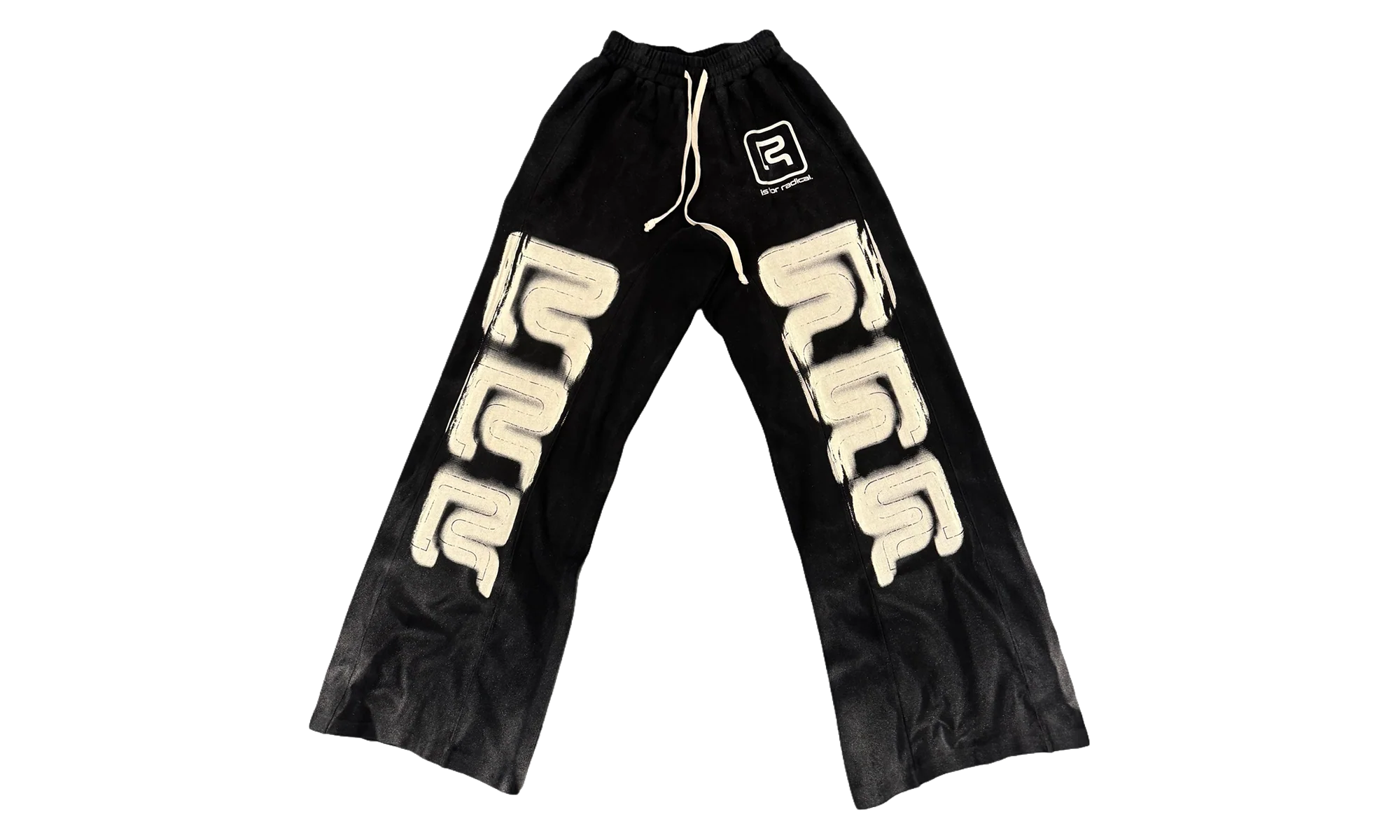 R Logo Faster Flight Sweatpants "Mechanic Black" RLFF PA00 MECH