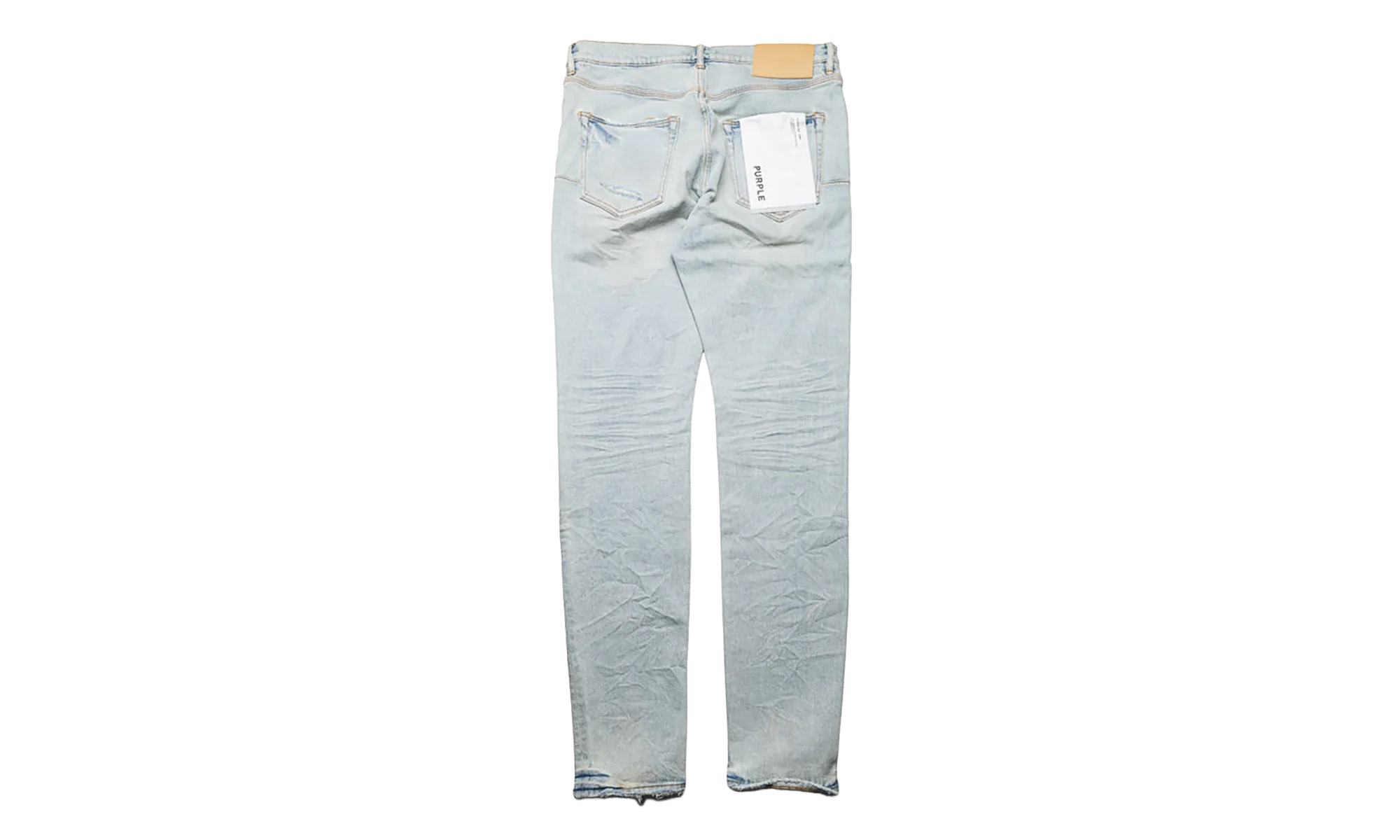 Skinny Fade Distressed Jeans "Light Indigo" P001 SKZB325