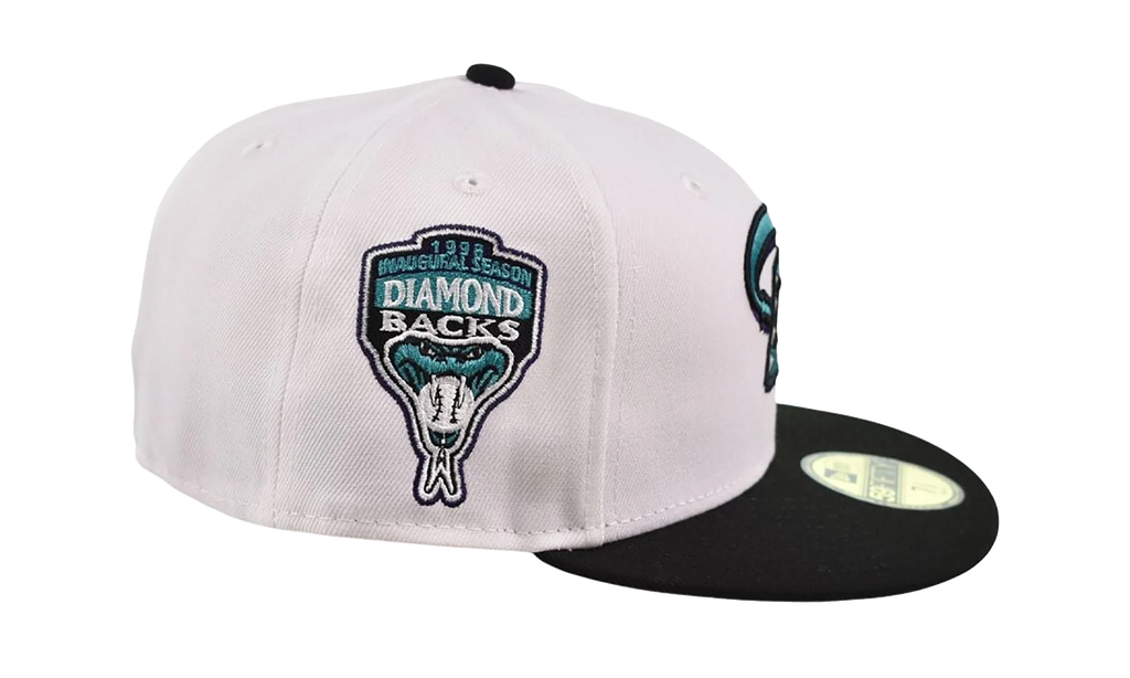 59FIFTY Arizona Diamondbacks Grape Fitted Hat "White" 70947482