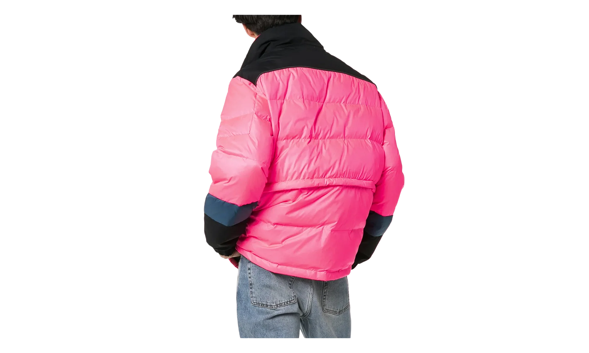 Down Detachable Padded Jacket "Pink" OMED013R19C020212800