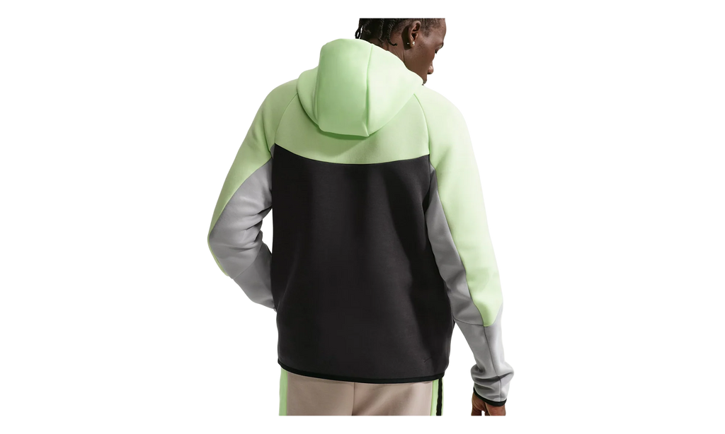 Tech Fleece Windrunner Full-Zip Jacket "Grey/Lime Green" HV0949 361