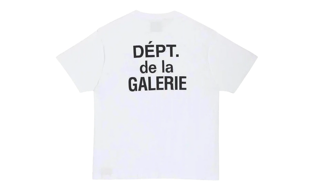 French T-Shirt "White / Black" GD016