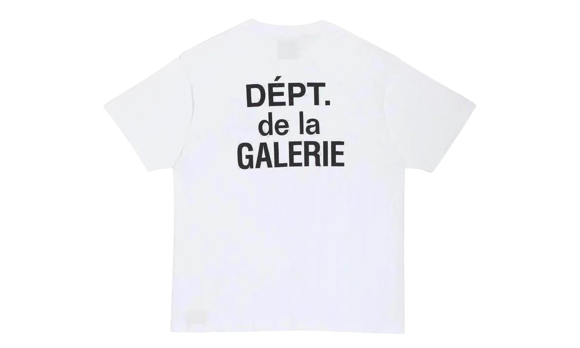French T-Shirt "White / Black" GD016