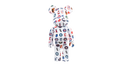 MLB American League Bearbrick "1000%" MEDI0166