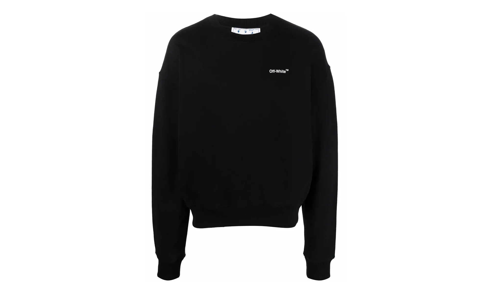 Caravag Arrow Over Crewneck "Black / White" OMBA058C99FLE0021001