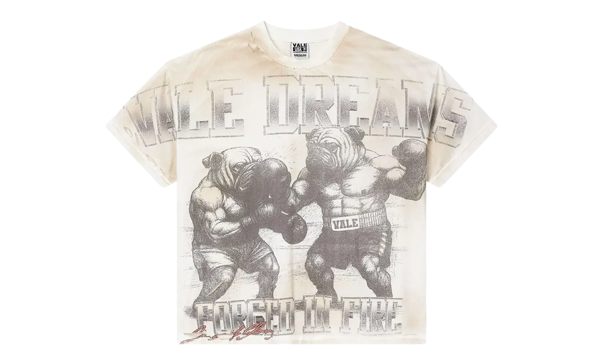 Forged Big T-Shirt "White" G8HZOHXR