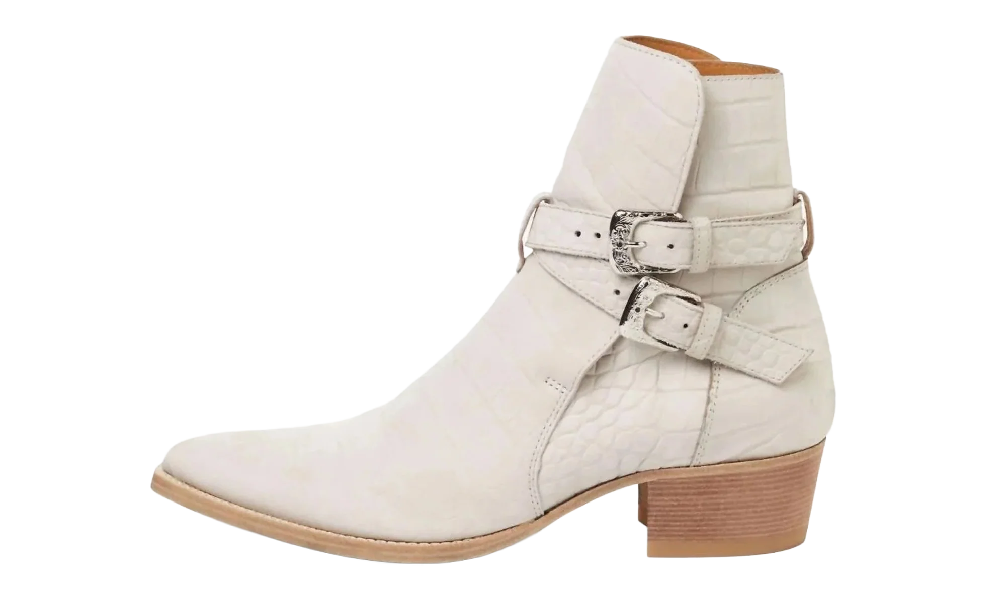 Jodhpur Boots "Ivory Croc" Y0F20425CN IVO