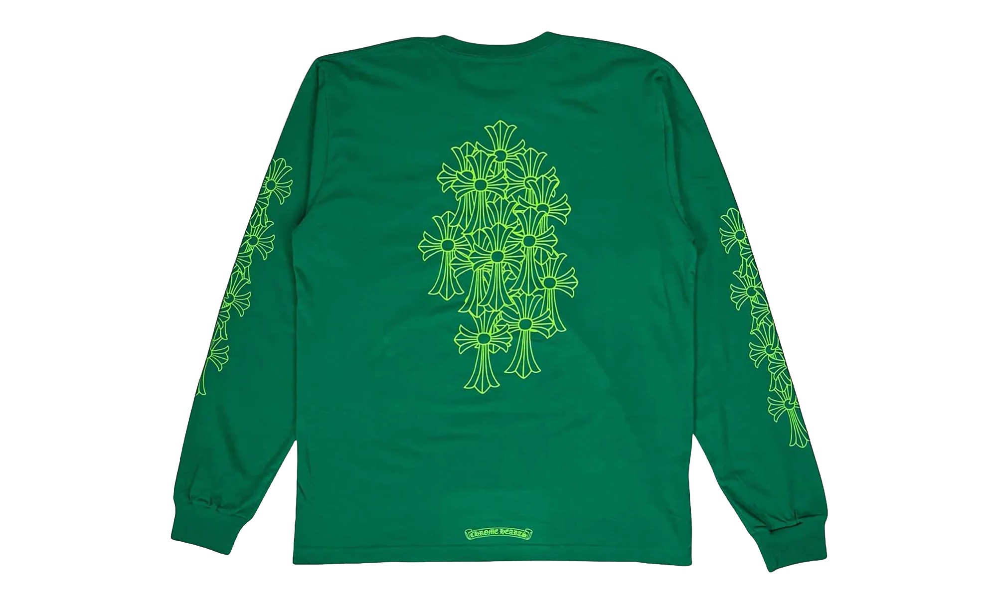 CEMETERY CROSS L/S Tee "GREEN" CHRM0842