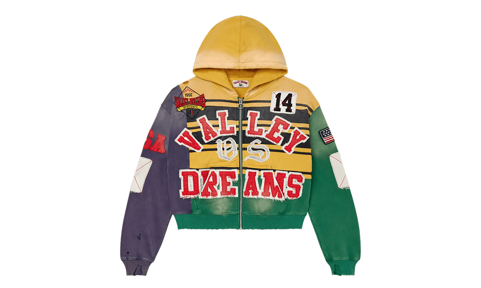 Collage Zip Up "Mardi Gras" 11451 10004VFCZUM MARD