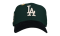 59FIFTY Los Angeles Dodgers 40th Anniversary Fitted Hat "Green / Navy - Corduroy Visor" NE144