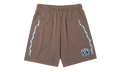 Bat Reaper Mesh Shorts "Brown" WLBRMSBLBLU