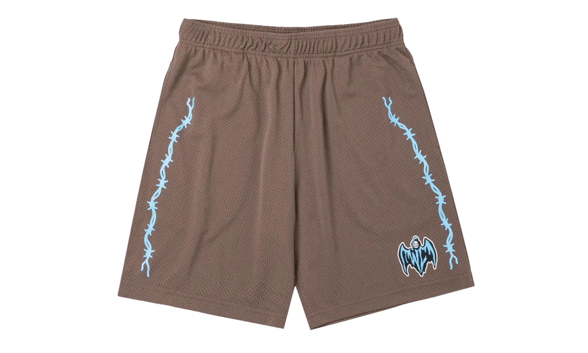 Bat Reaper Mesh Shorts "Brown" WLBRMSBLBLU