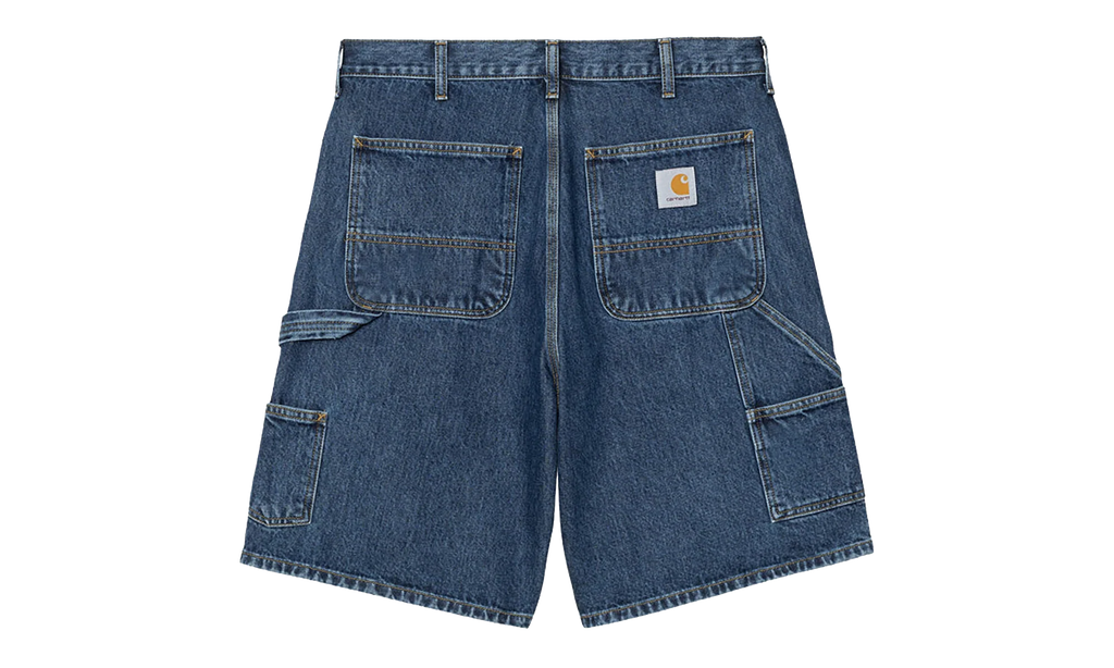 Double Knee Shorts "Blue Stone Washed" I034867 01 06