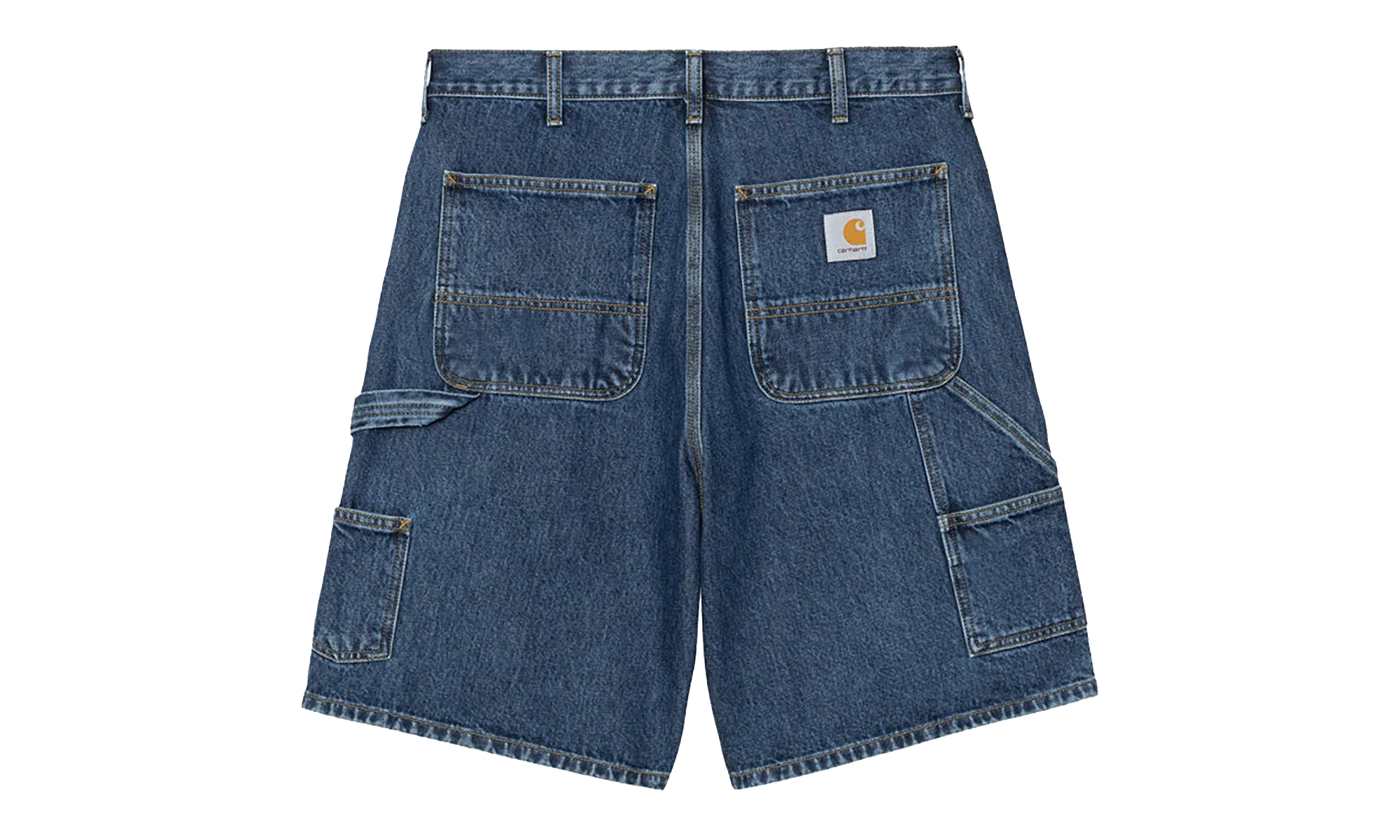 Double Knee Shorts "Blue Stone Washed" I034867 01 06