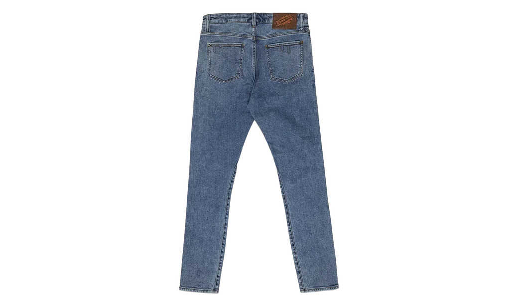 Neon Lime Jean "Medium Blue Wash" 411 8102 MEDI