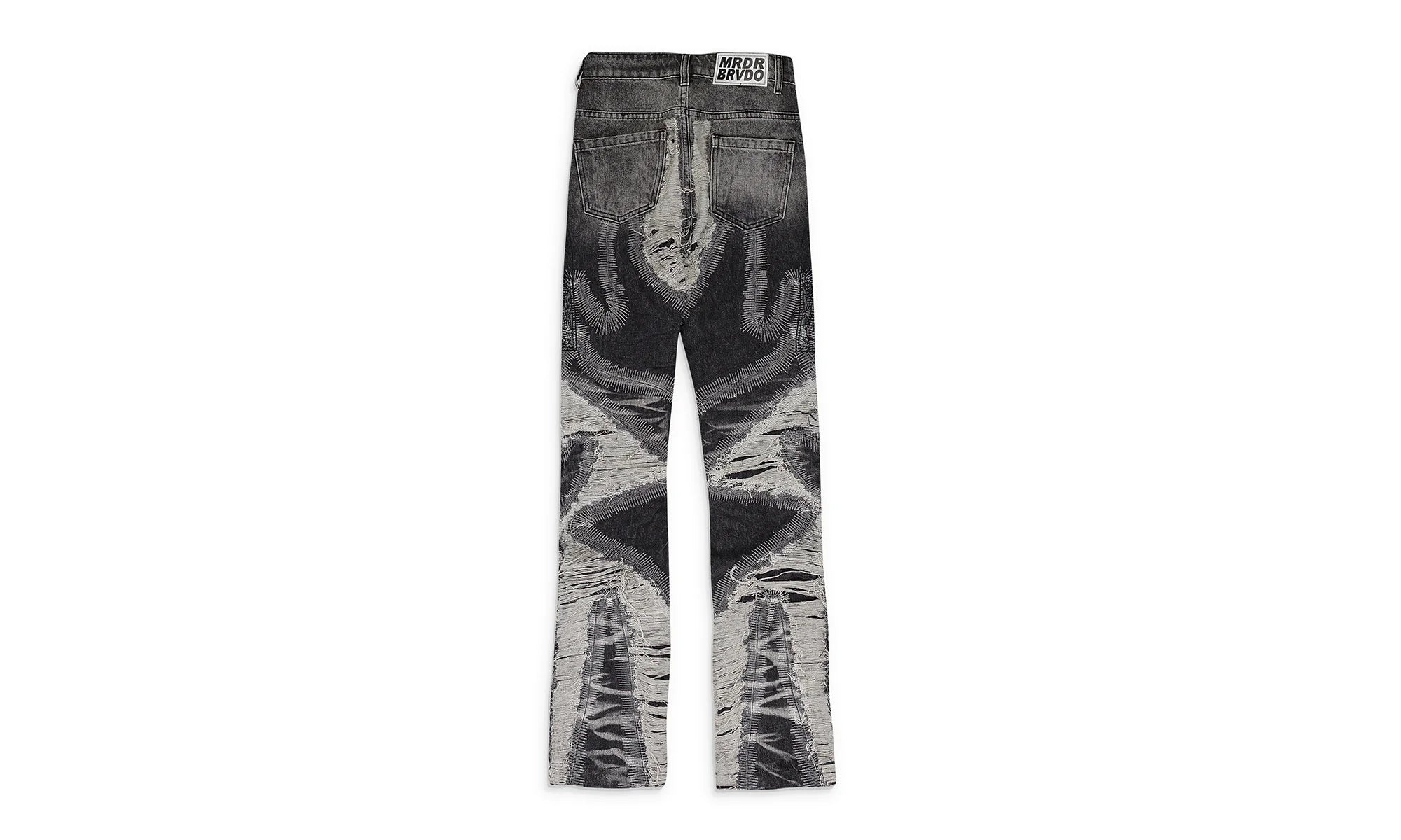 PATH WIDE-LEG JEANS "BLACK" 11200800002AW23