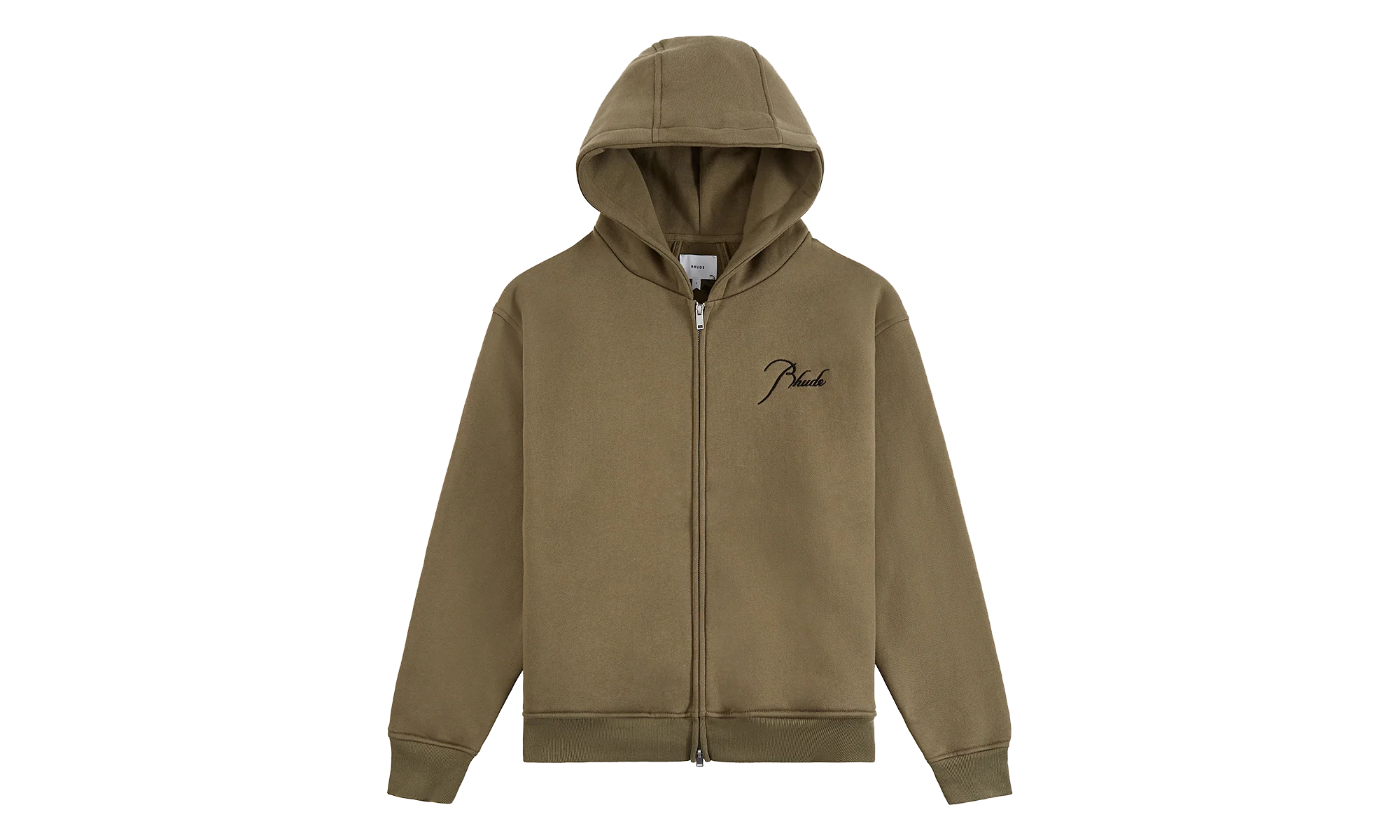 Classique Zip Up Hoodie "Moss Green / Black" RHPS26HO090126013