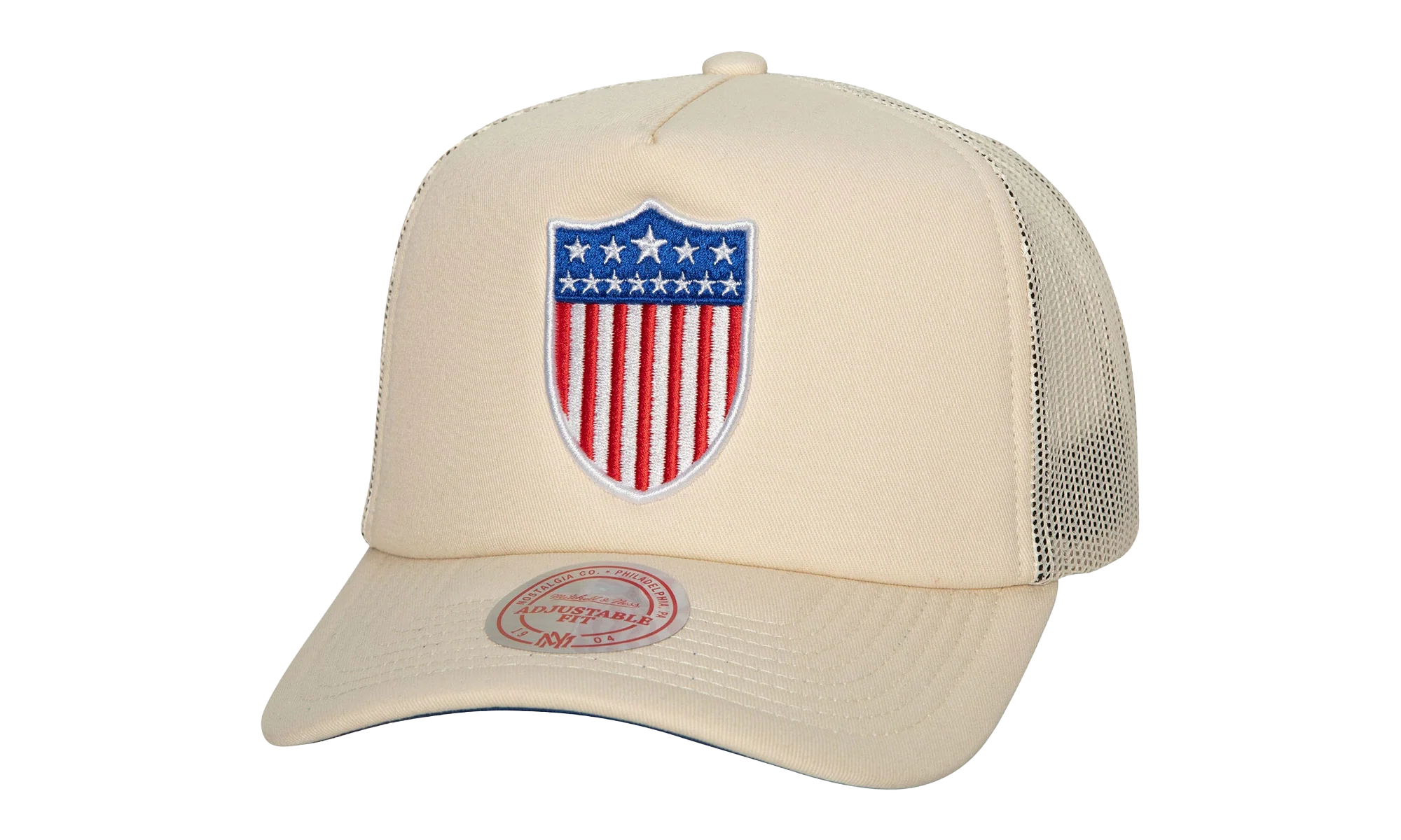 MLB Cooperstown Evergreen Trucker Snapback Cap "Brooklyn Dodgers - Off White" HHSS6490 BDOYYPPPOFWH