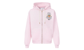 Casa Way Mascot Printed Full Zip Hoodie "Pink" M AW25 JTP 408 05