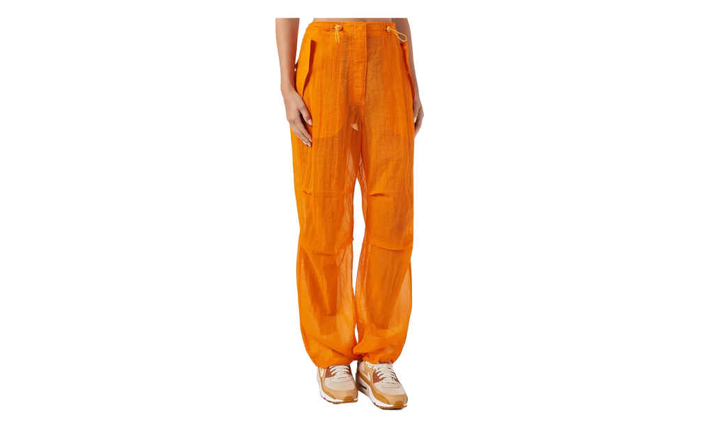 Nuru Sheer Parachute Pant "Orange" KITH59