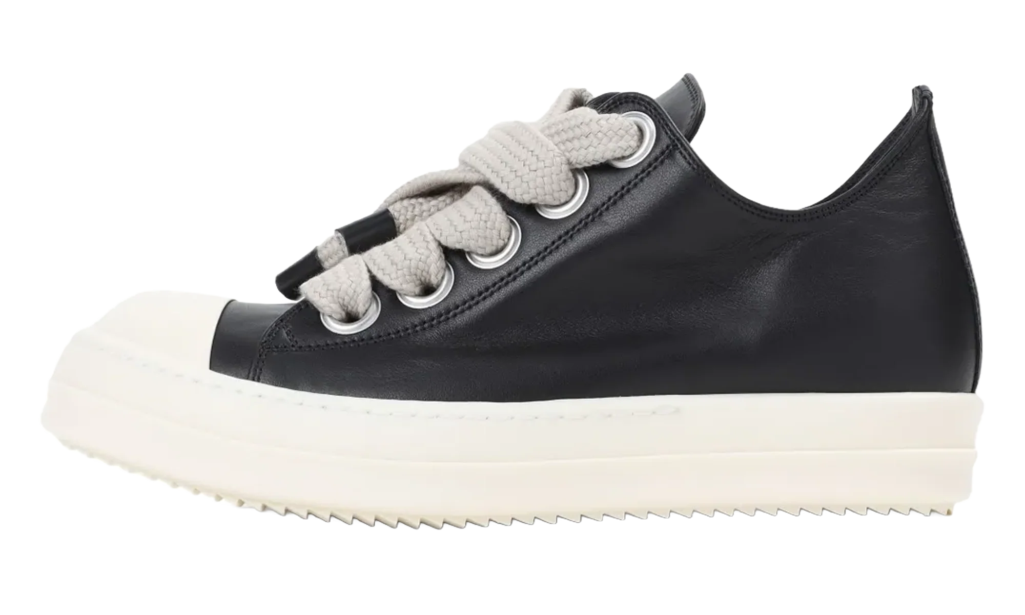 Concordians Jumbo Lace Sneaker Low "Black Milk" RU02E1893 LCOW2 911