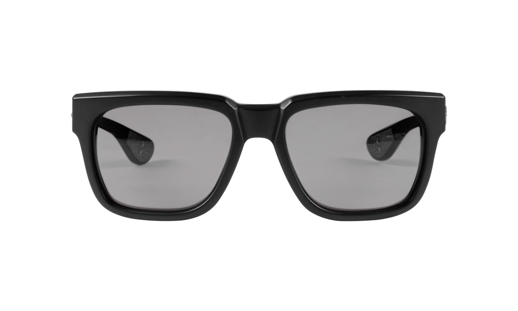 Box officer Sunglasses with Silver Dagger "Dark Grey" CHRM0944
