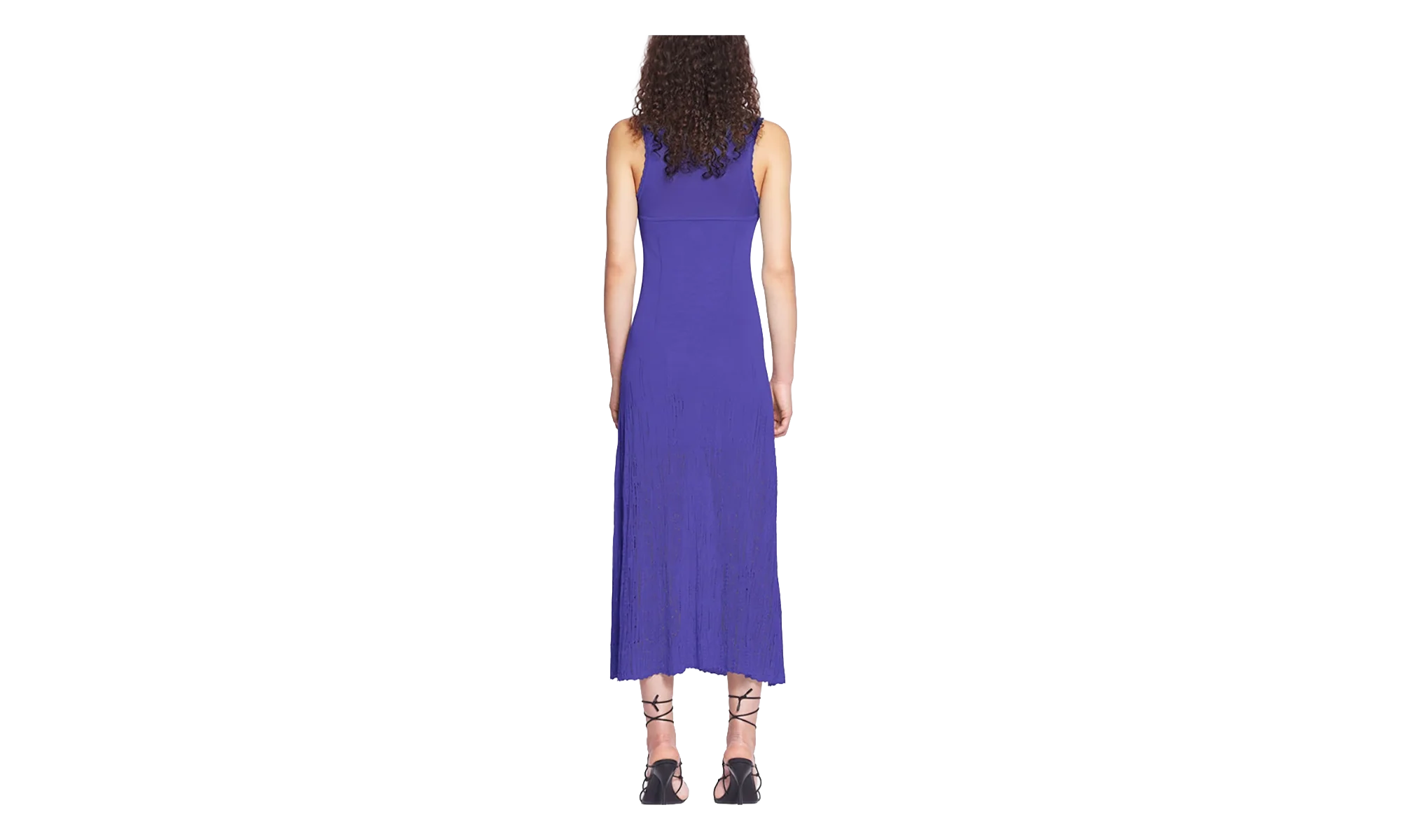 SLEEVELESS MIDI DRESS "BLEUET" RW DR0042 K034 E24 224