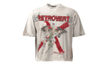 Red Nurse Rhinestone Tee "White" RET021