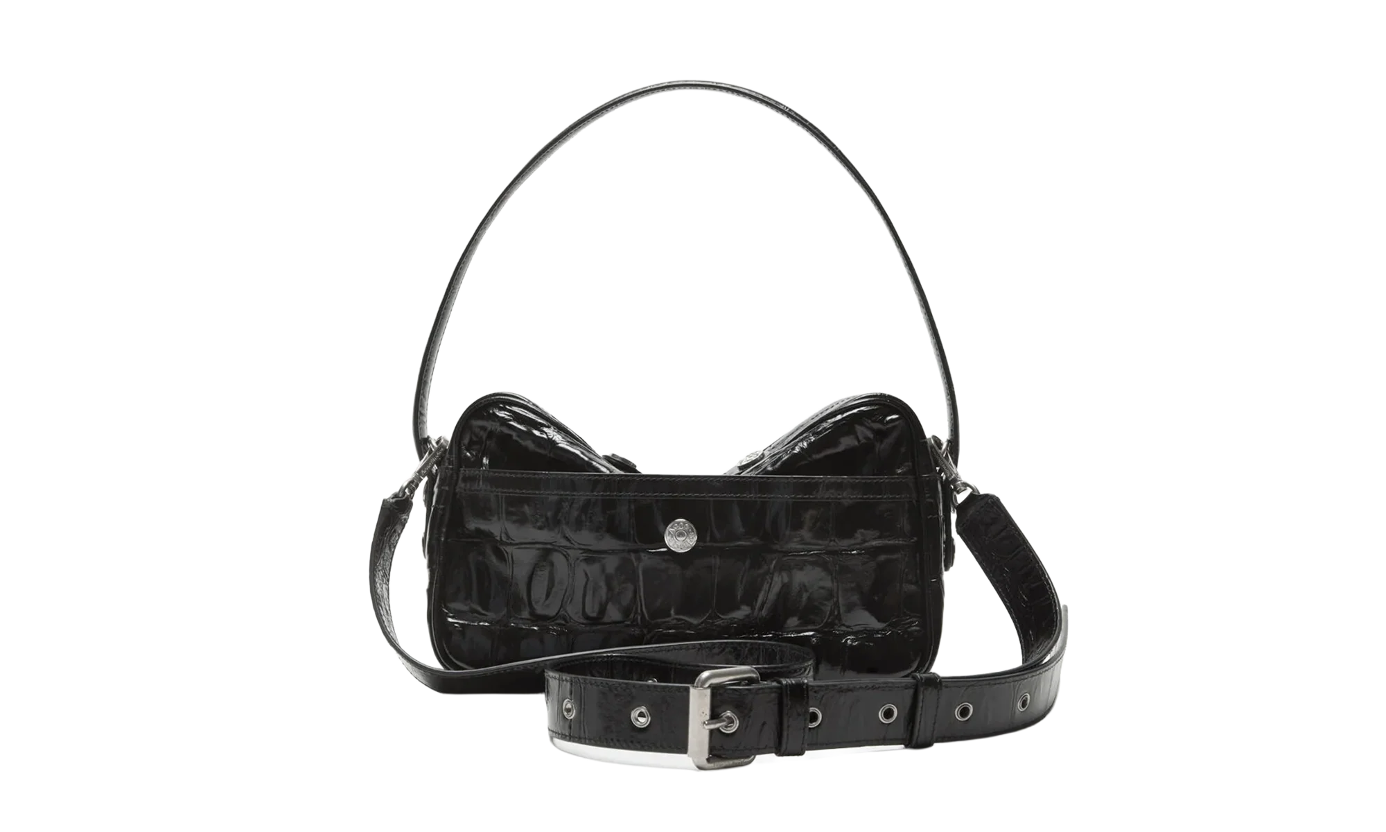 Camero Party Croco Bag "Black" A10447 900