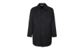 Curved Logo Mens Coat "Black" PMEA187C99FAB0011001
