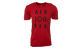 Jordan Stencil T-shirt "Red" AJ1387 687