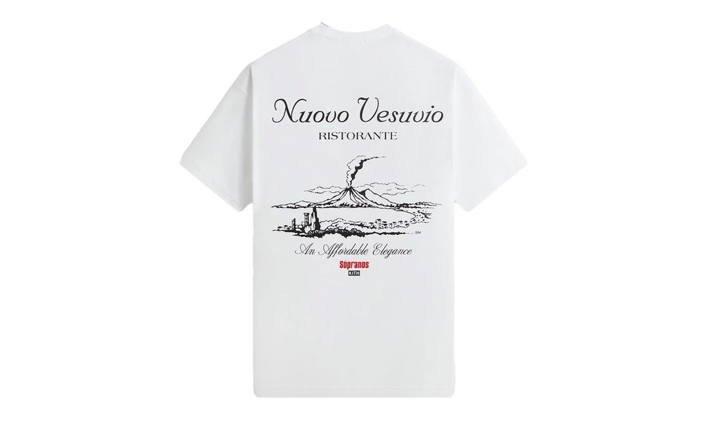 The Sopranos Nuovo Vesuvio Vintage Tee "White" khm034648 101