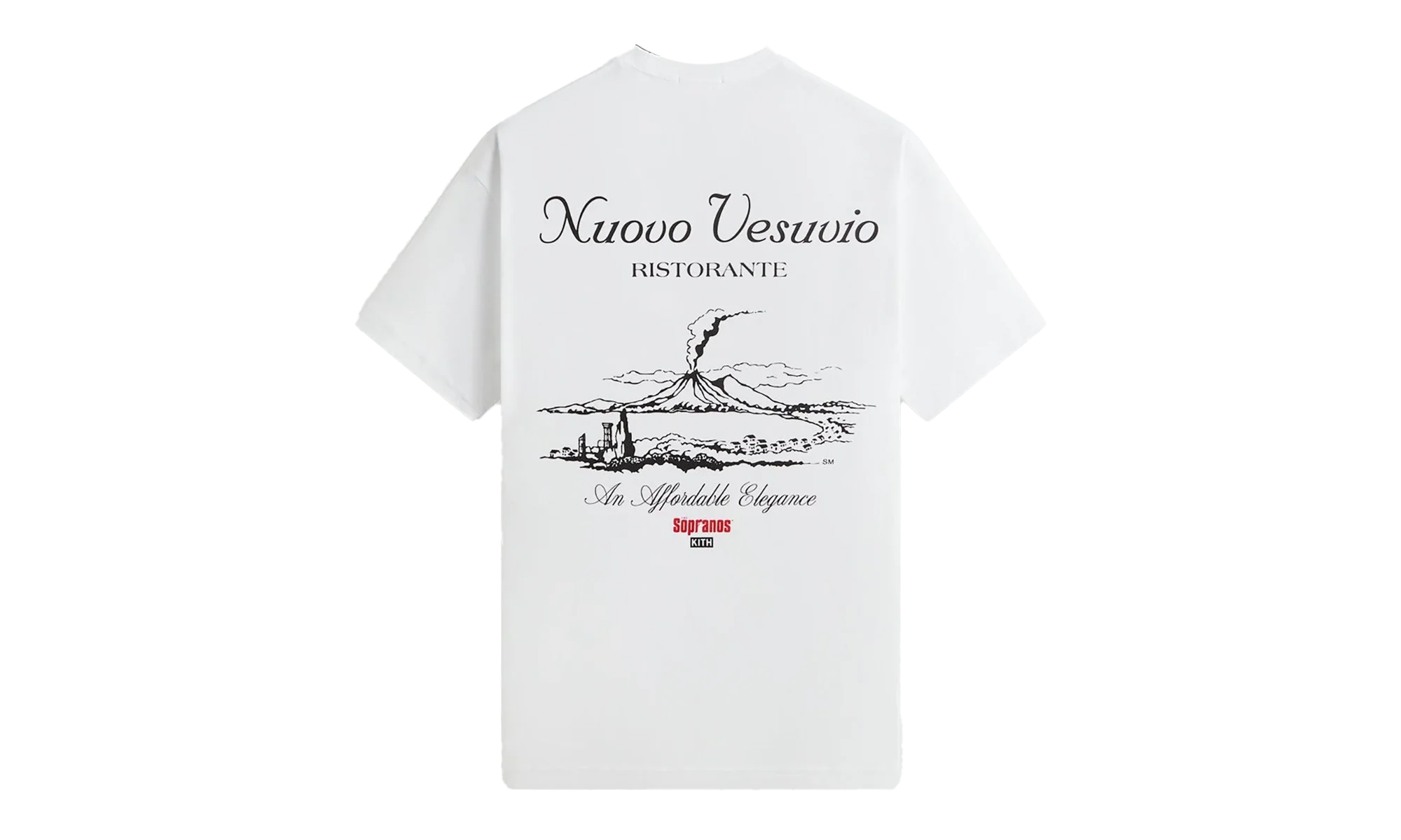 The Sopranos Nuovo Vesuvio Vintage Tee "White" khm034648 101