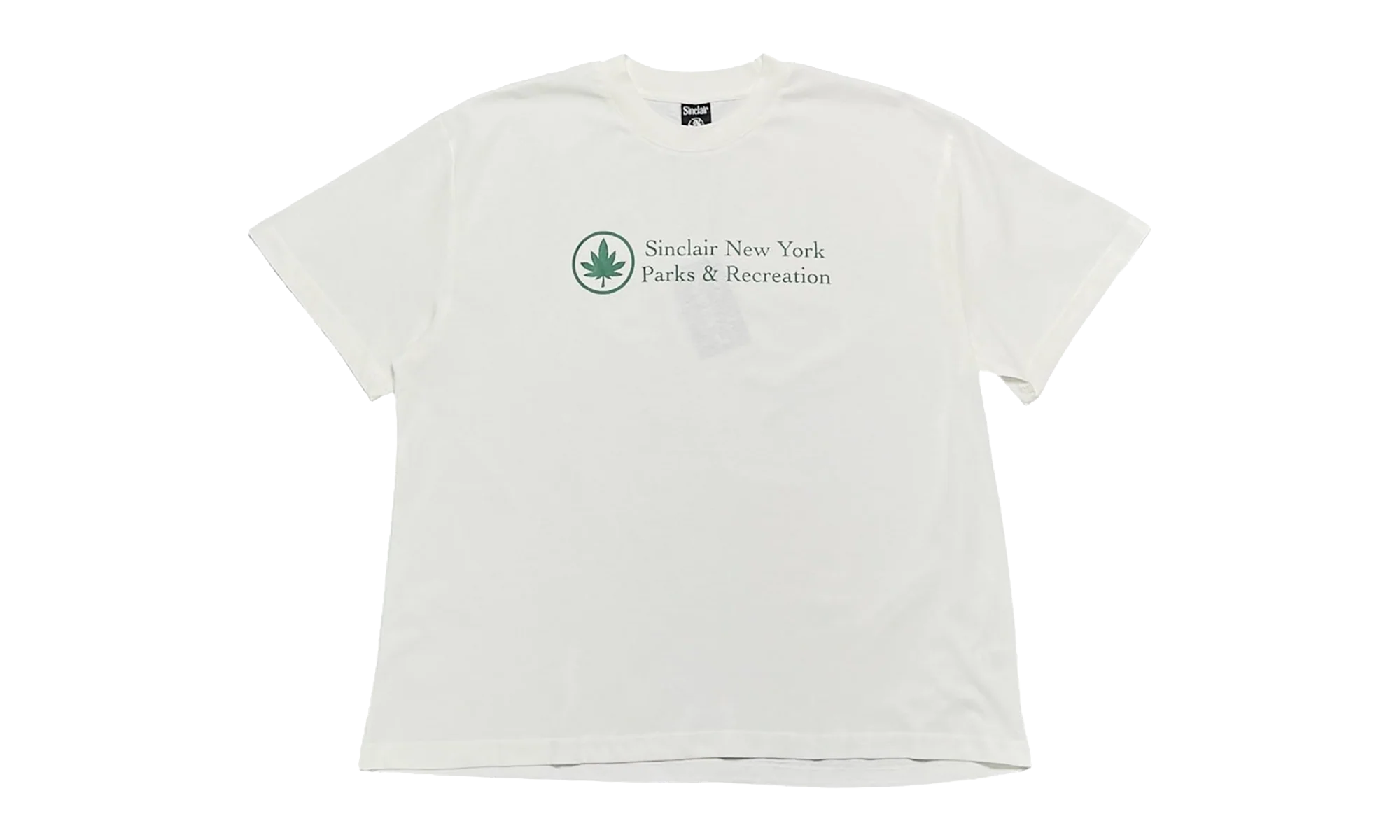 Parks and Rec Short Sleeve T-Shirt "White" SM205 1 WHT