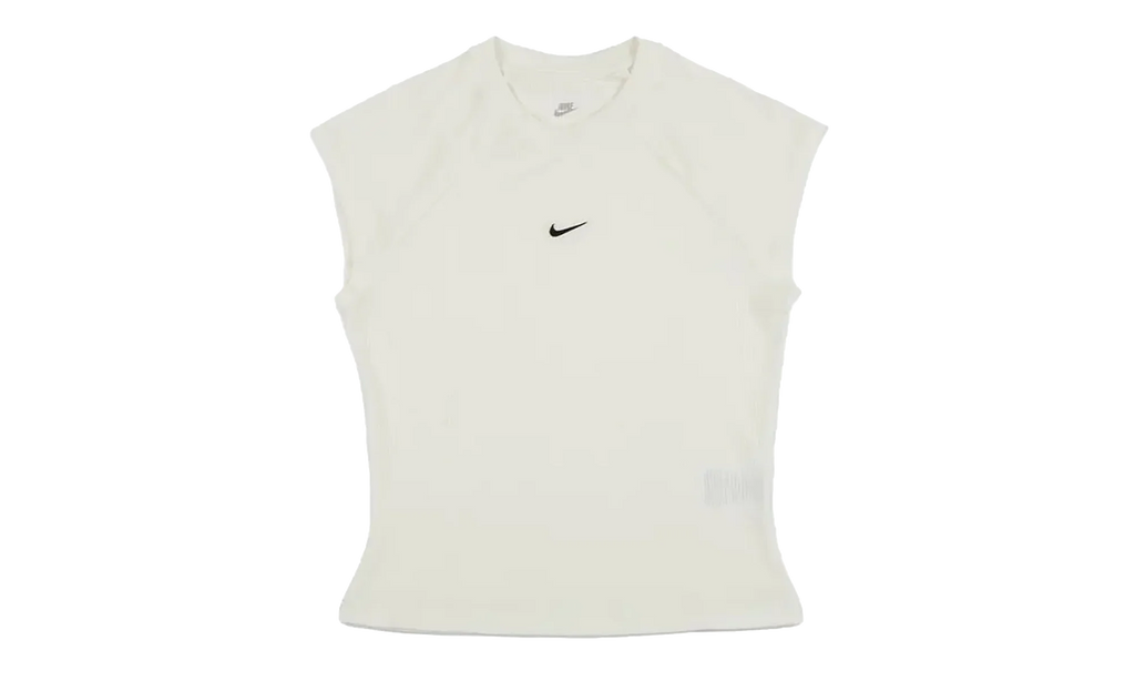 NSW Knit Tight SS Ribbed Top WMNS "Sail" IF0242 133