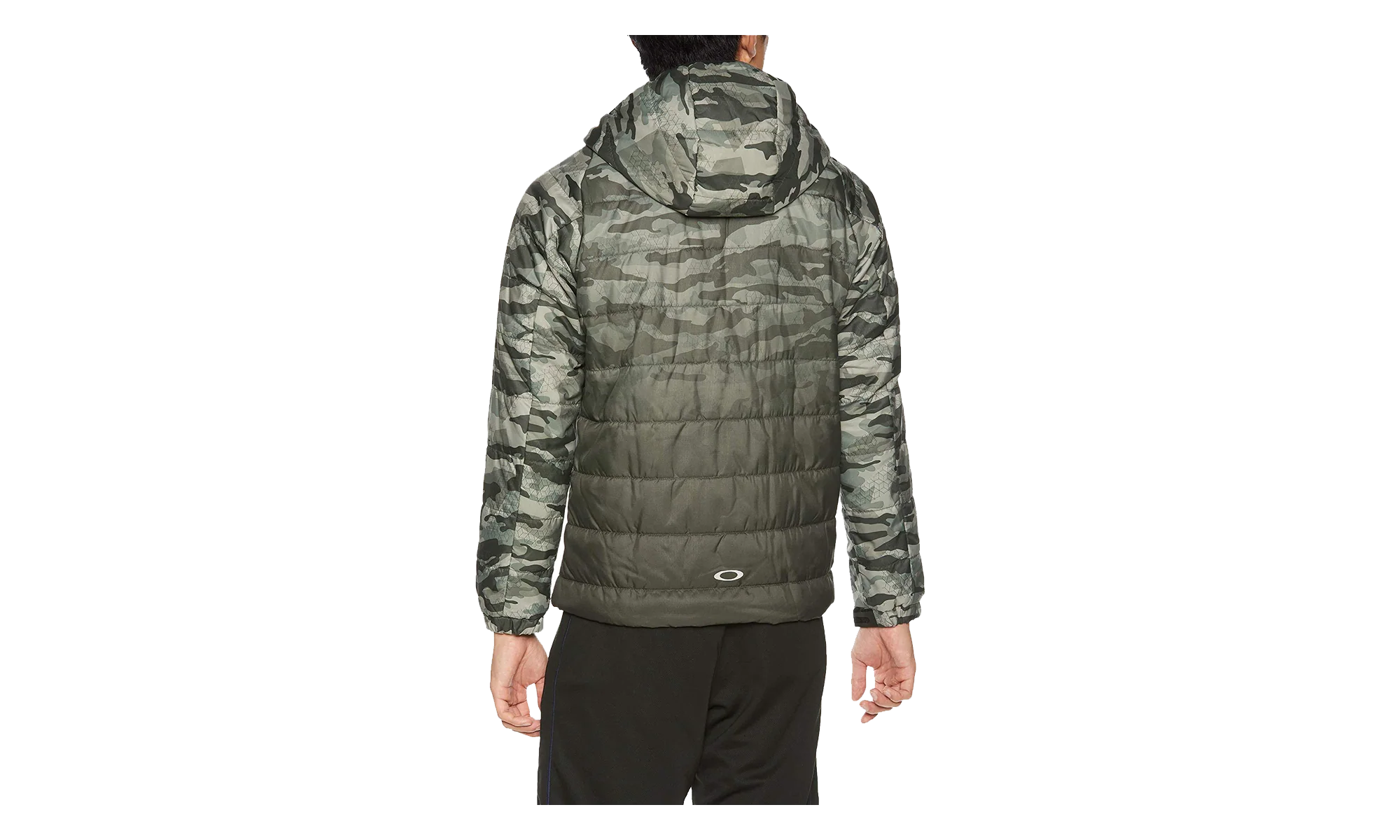 Enhance Insulation Quilting Jacket 8.7 "Green Print" 412586 78Y