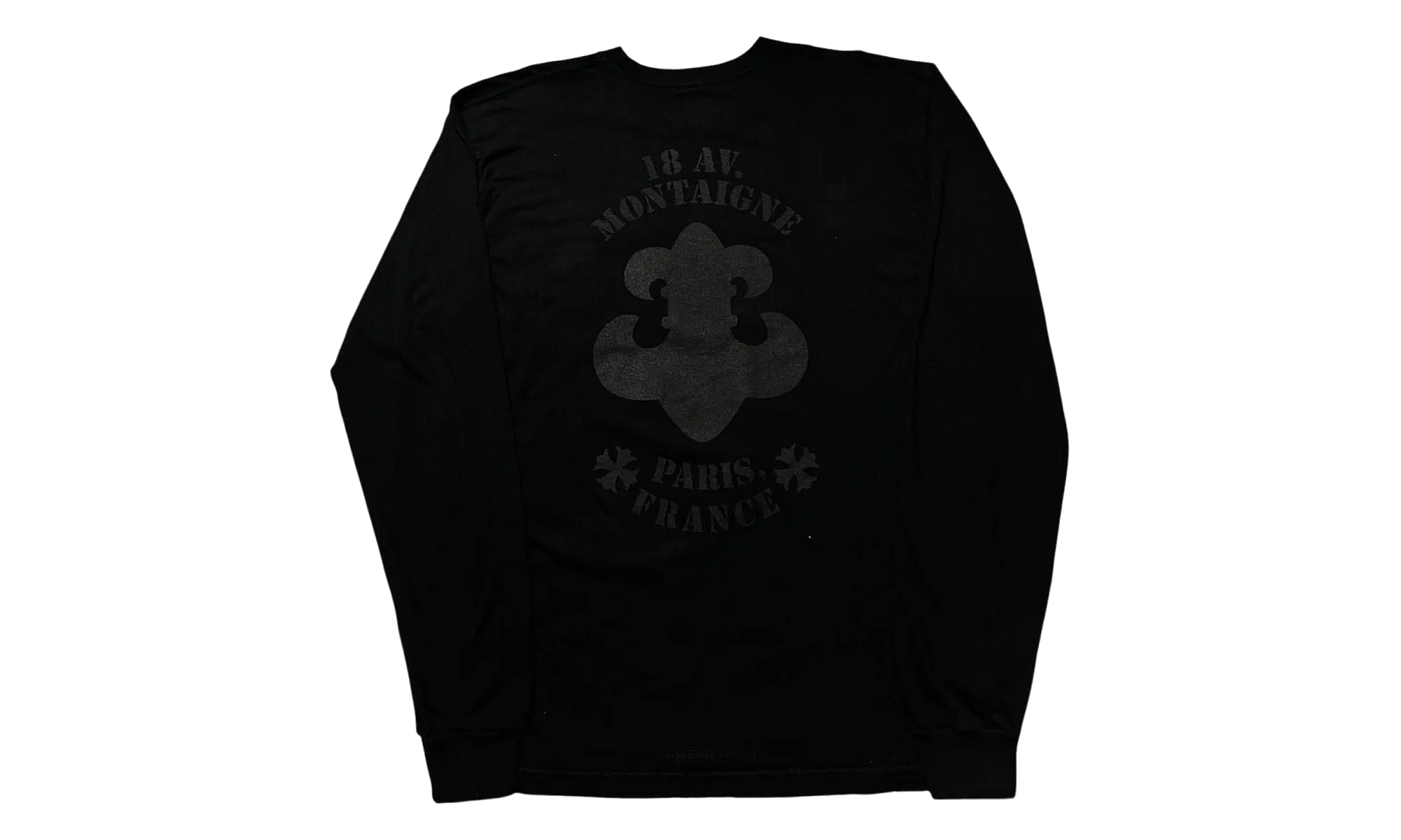 Paris Exclusive Fleur Long-Sleeve T-Shirt "Black" CHRM1150