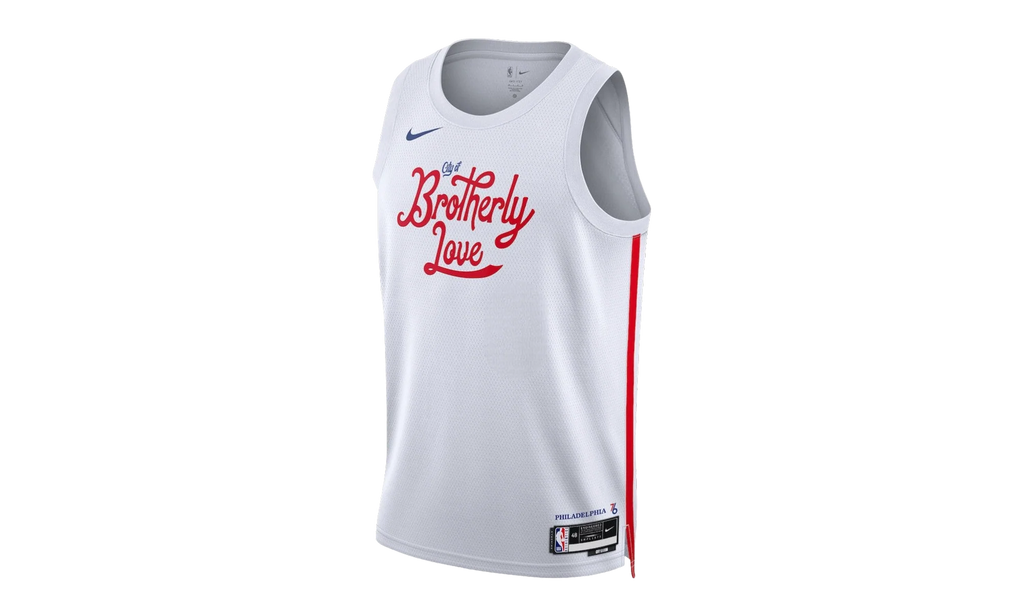 NBA Philadelphia 76Ers 2022/23 City Edition Swingman Jersey "White" DO9640 100