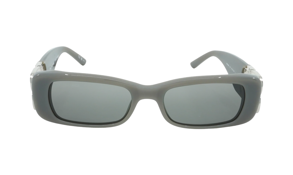 Rectangular Frame Sunglasses WMNS "Grey / Silver" BB0096S 014