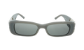 Rectangular Frame Sunglasses WMNS "Grey / Silver" BB0096S 014