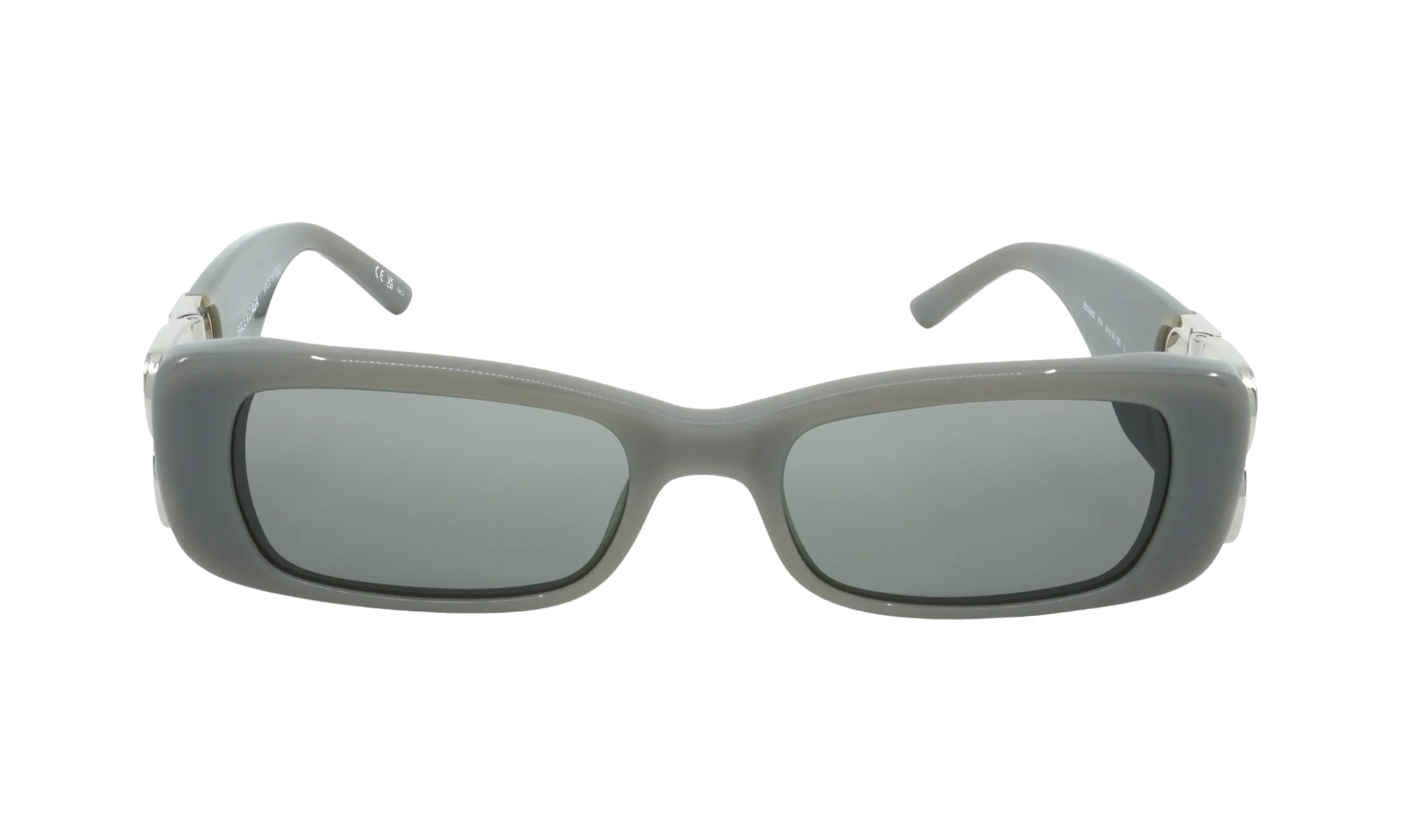 Rectangular Frame Sunglasses WMNS "Grey / Silver" BB0096S 014