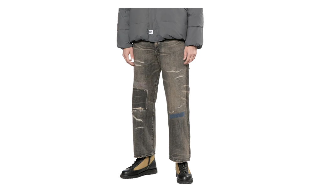 Savage Denim DP Wide Pants "Black" 252XBNH PTM07 BLAC