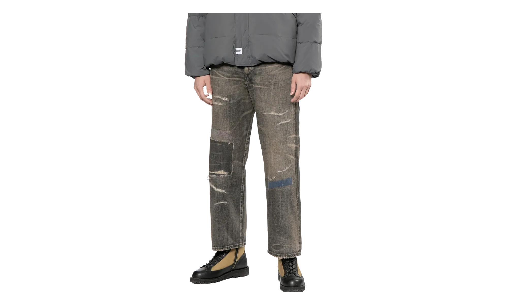 Savage Denim DP Wide Pants "Black" 252XBNH PTM07 BLAC