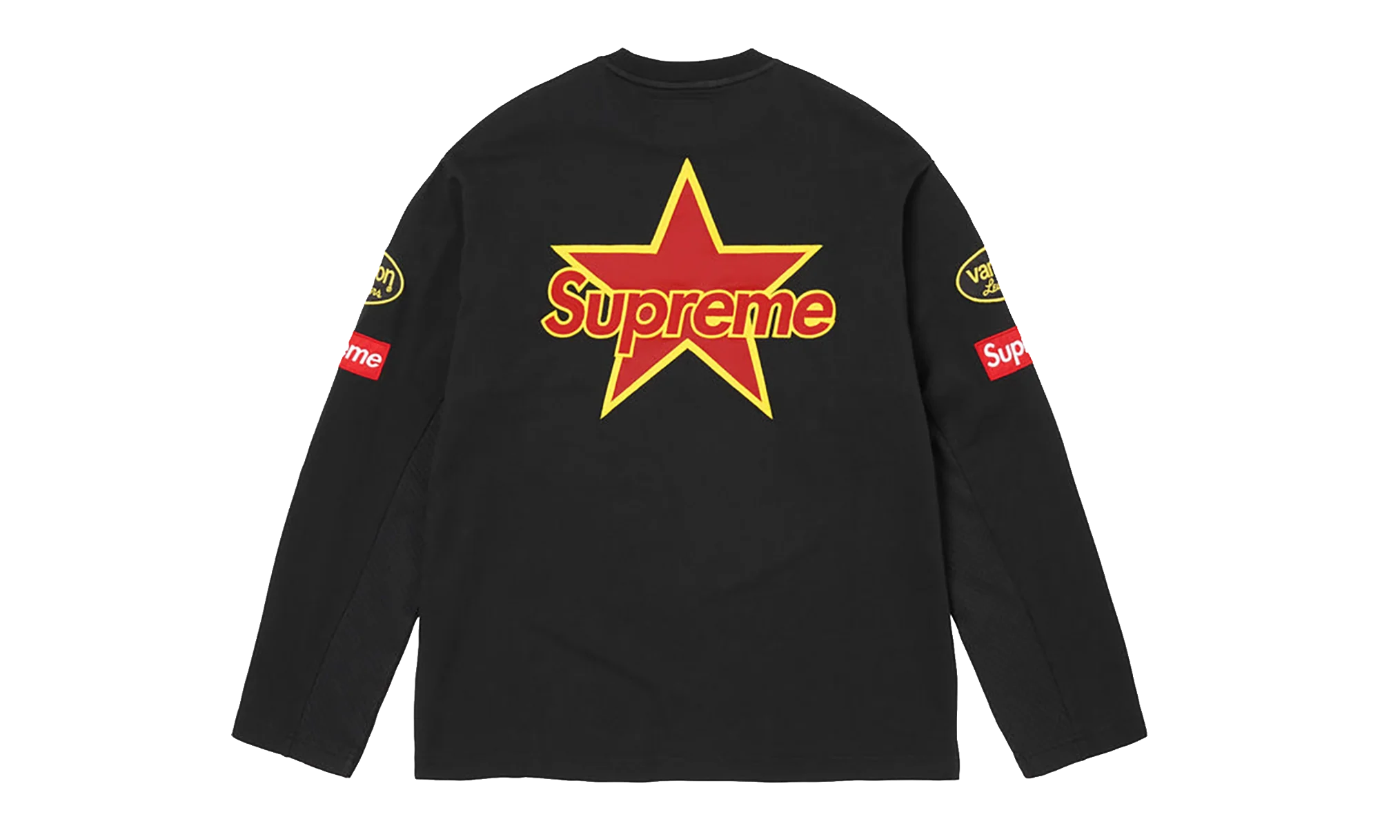 Vanson Leathers® L/S Top "SS26 - Black" SU27022