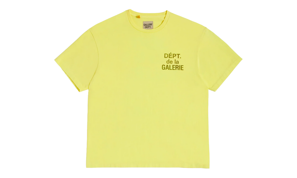 French T-Shirt "Flo Yellow" GD010