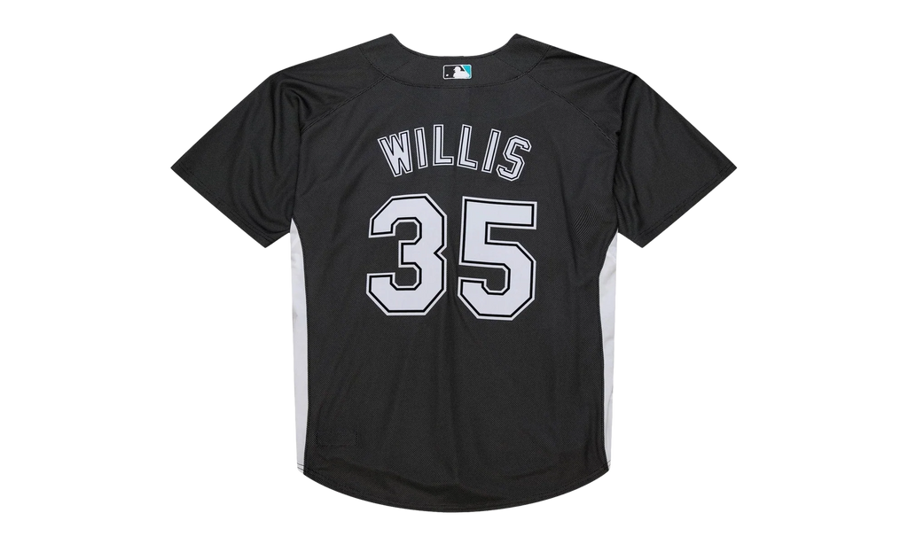 MLB Dontrelle Willis Jersey "2007 Florida Marlins – Black" ABPJ7116 FMA07DWSBLCK