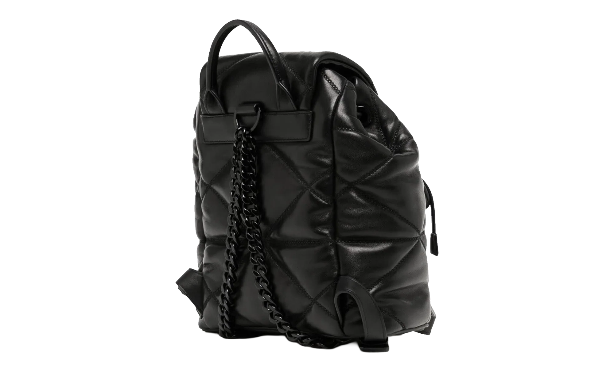 Mini Travia Backpack in Leather "Black" MWKDALM01BK001