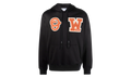 Patch Skate Zip Hoodie "Black" OMBB097C99FLE0061020
